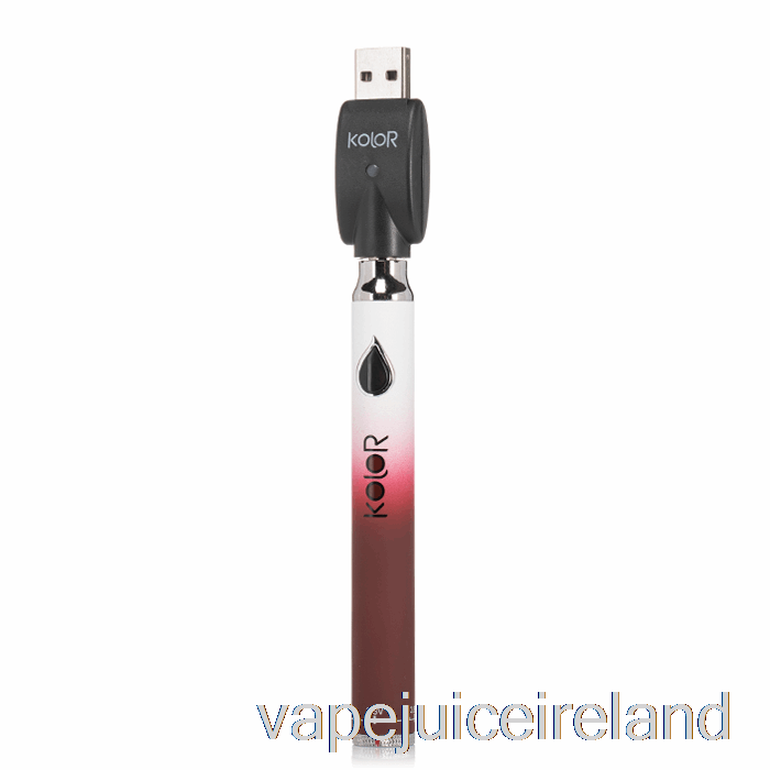 Vape Pod Kits Leaf Buddi Kolor Twist Slim 650mAh Battery Red Wine